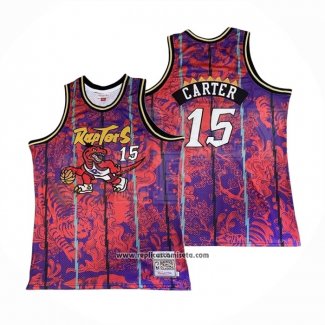 Camiseta Toronto Raptors Vince Carter #15 Special Year Of The Tiger Rojo