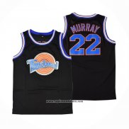 Camiseta Tune Squad Murray #22 Negro