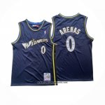 Camiseta Washington Wizards Gilbert Arenas #0 Mitchell & Ness 2003-04 Azul
