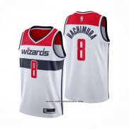 Camiseta Washington Wizards Rui Hachimura #8 Association 2020-21 Blanco