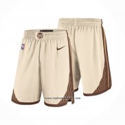 Pantalone Golden State Warriors Ciudad 2025-26 Crema