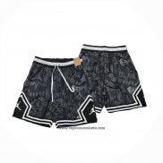 Pantalone Jordan Just Don 2025 Negro Blanco