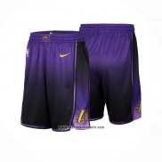 Pantalone Los Angeles Lakers Ciudad 2024-25 Violeta
