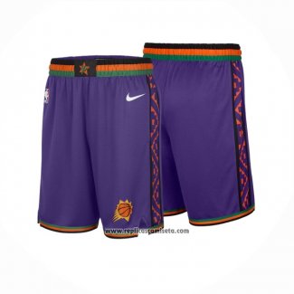 Pantalone Phoenix Suns Ciudad 2024-25 Violeta