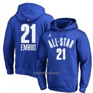 Sudaderas con Capucha All Star 2023 Joel Embiid Azul