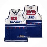 Camiseta All Star 2006 LeBron James #23 Azul Blanco