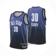 Camiseta All Star 2023 Golden State Warriors Stephen Curry #30 Azul