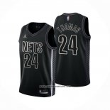 Camiseta Brooklyn Nets Cam Thomas #24 Statement 2022-23 Negro