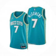 Camiseta Charlotte Hornets Bryce Mcgowens #7 Ciudad 2023-24 Verde