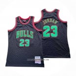 Camiseta Chicago Bulls Michael Jordan #23 Mitchell & Ness 1997-98 Negro2