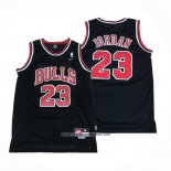 Camiseta Chicago Bulls Michael Jordan #23 Retro Negro2