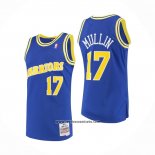 Camiseta Golden State Warriors Chris Mullin #17 Mitchell & Ness 1993-94 Azul