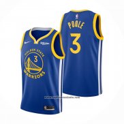 Camiseta Golden State Warriors Jordan Poole #3 Icon Azul