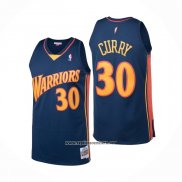 Camiseta Golden State Warriors Stephen Curry #30 Mitchell & Ness 2009-10 Azul