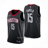 Camiseta Houston Rockets Clint Capela #15 Statement Negro