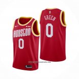 Camiseta Houston Rockets Jalen Green #0 Classic Rojo