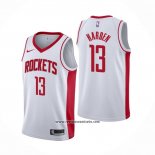 Camiseta Houston Rockets James Harden #13 Association Blanco