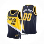 Camiseta Indiana Pacers Personalizada Ciudad 2021-22 Azul