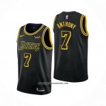 Camiseta Los Angeles Lakers Carmelo Anthony #7 Ciudad Negro