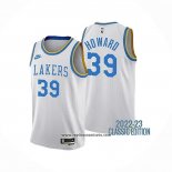 Camiseta Los Angeles Lakers Dwight Howard #39 Classic 2022-23 Blanco