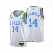 Camiseta Los Angeles Lakers Stanley Johnson #14 Classic 2022-23 Blanco