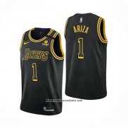 Camiseta Los Angeles Lakers Trevor Ariza #1 Mamba 2021-22 Negro