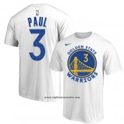 Camiseta Manga Corta Golden State Warriors Chris Paul Association 2022-23 Blanco