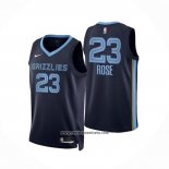 Camiseta Memphis Grizzlies Derrick Rose #23 Icon Azul