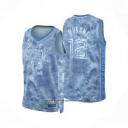 Camiseta Memphis Grizzlies Ja Morant #12 Select Series 2023 Azul