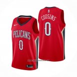Camiseta New Orleans Pelicans DeMarcus Cousins #0 Statement Rojo