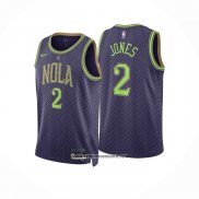 Camiseta New Orleans Pelicans Herbert Jones #2 Ciudad 2024-25 Violeta