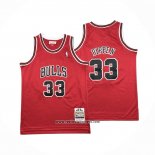 Camiseta Nino Chicago Bulls Scottie Pippen #33 Mitchell & Ness 1997-98 Rojo