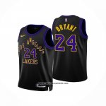 Camiseta Nino Los Angeles Lakers Kobe Bryant #24 Ciudad 2023-24 Negro