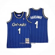 Camiseta Nino Orlando Magic Penny Hardaway #1 Mitchell & Ness 1994-95 Azul