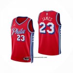 Camiseta Nino Philadelphia 76ers LeBron James NO 23 Statement 2025-26 Rojo