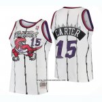 Camiseta Nino Toronto Raptors Vince Carter #15 Mitchell & Ness 1998-99 Blanco