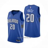 Camiseta Orlando Magic Markelle Fultz #20 Statement 2020-21 Azul
