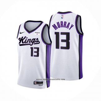 Camiseta Sacramento Kings Keegan Murray #13 Association 2023-24 Blanco