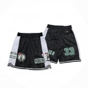 Pantalone Boston Celtics Just Don Ciudad 2025 Negro