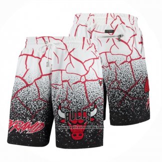 Pantalone Chicago Bulls Mitchell & Ness Just Don Blanco Negro