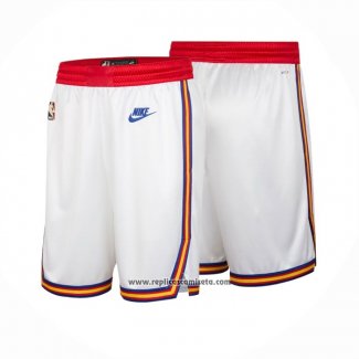 Pantalone Golden State Warriors Classics 2024-25 Blanco