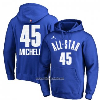 Sudaderas con Capucha All Star 2023 Donovan Mitchell Azul