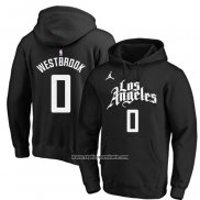 Sudaderas con Capucha Los Angeles Clippers Russell Westbrook Ciudad 2019-20 Negro