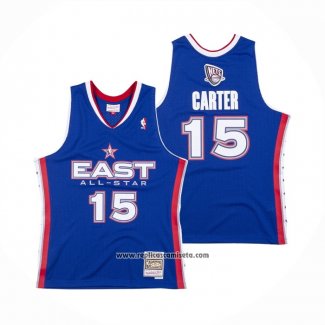 Camiseta All Star 2005 Brooklyn Nets Vince Carter #15 Azul