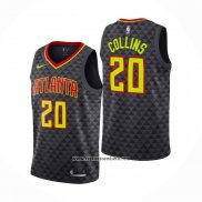 Camiseta Atlanta Hawks John Collins #20 Icon Negro