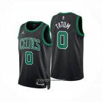 Camiseta Boston Celtics Jayson Tatum NO 0 Statement 2023-25 Negro