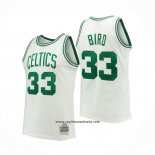 Camiseta Boston Celtics Larry Bird #33 Mitchell & Ness 1985-86 Blanco