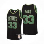 Camiseta Boston Celtics Larry Bird #33 Mitchell & Ness 1985-86 Negro