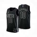 Camiseta Brooklyn Nets Ben Simmons #10 Statement 2022-23 Negro