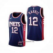 Camiseta Brooklyn Nets Joe Harris #12 Ciudad 2021-22 Azul